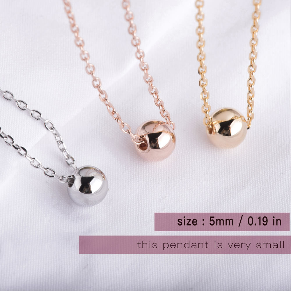 Tiny Ball pendant Necklace