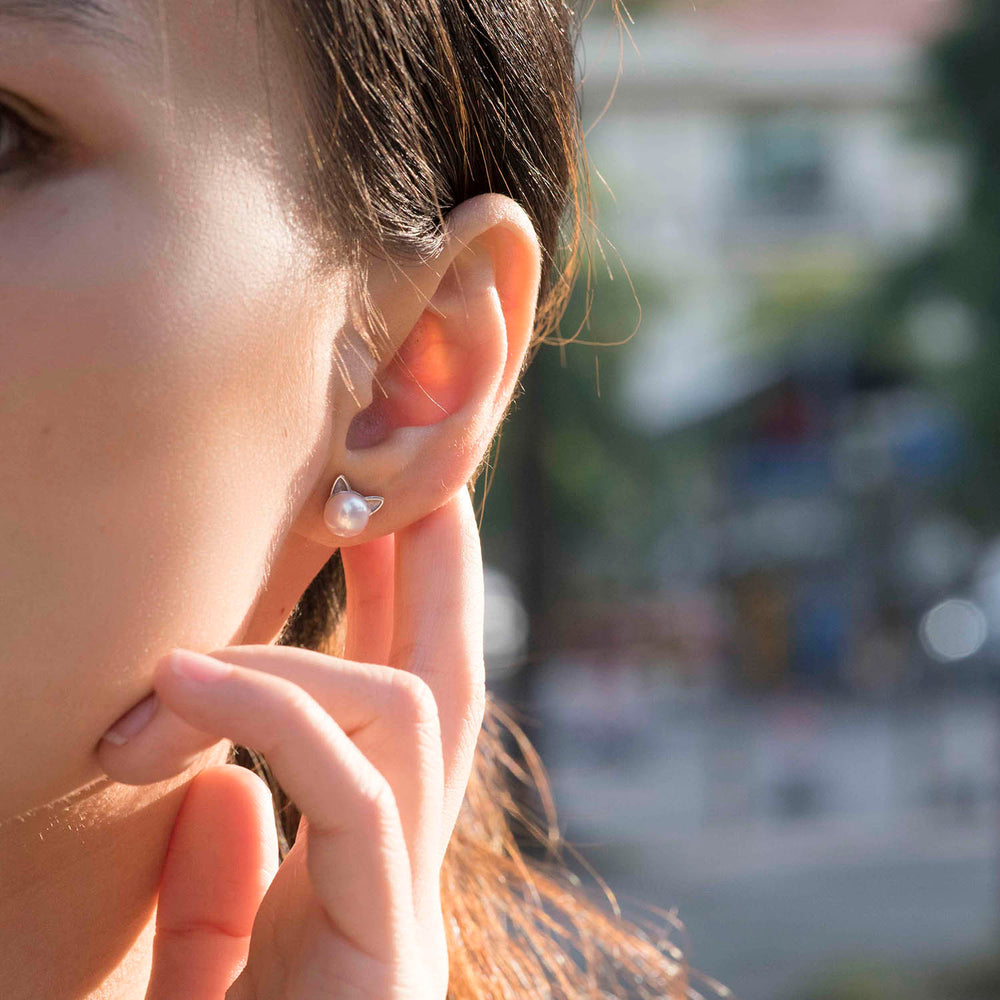 cat earrings